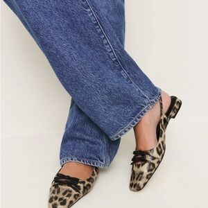 REFORMATION TAMMY SLINGBACK FLAT